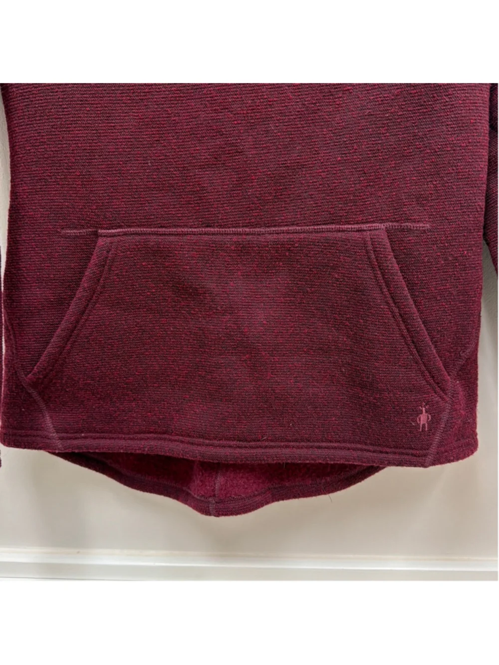 Smartwool Hudson Trail Pullover Fleece Sz Small in Tibetan Red! - Picture 5 of 8